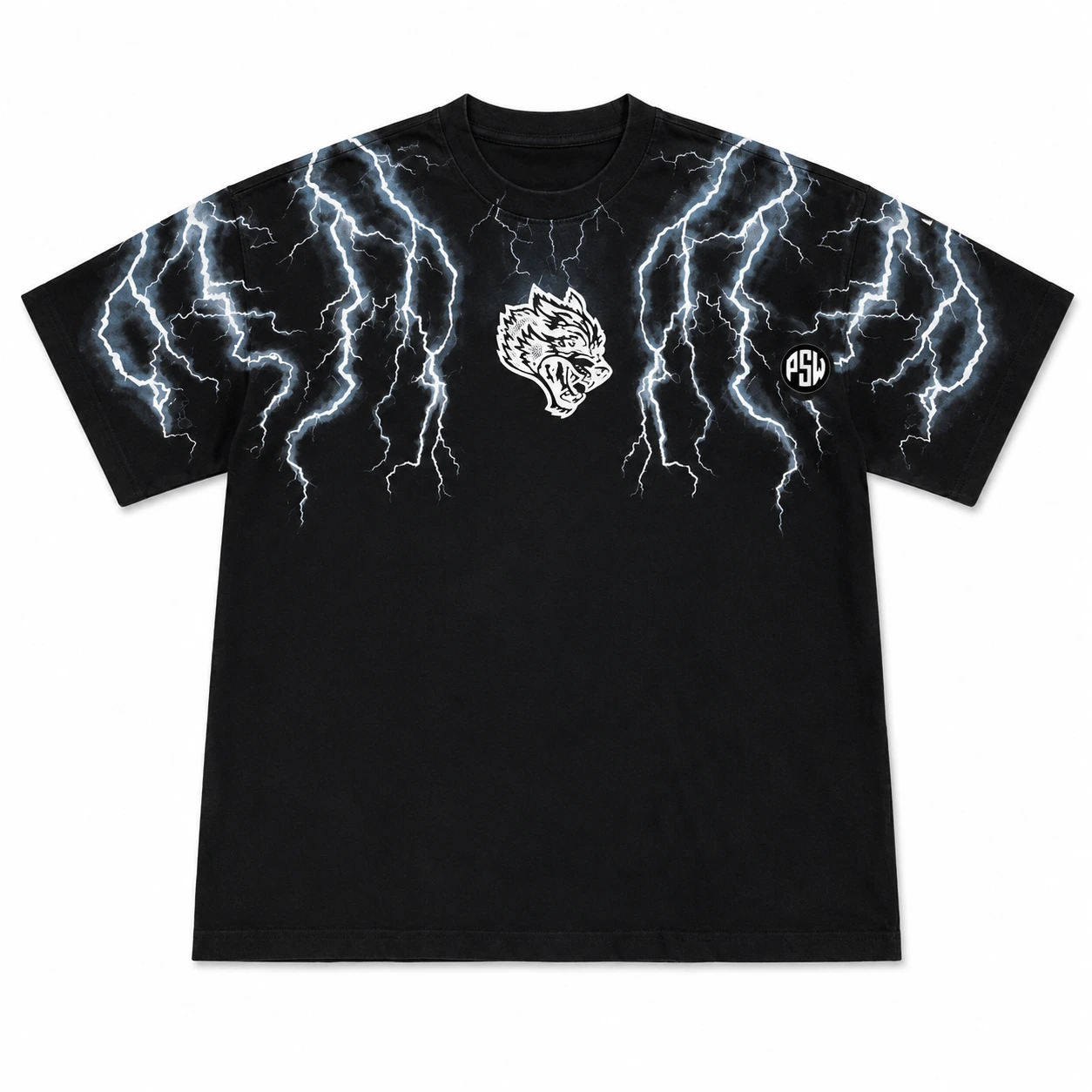 Custom Oversized Graphic T-Shirts Distressed