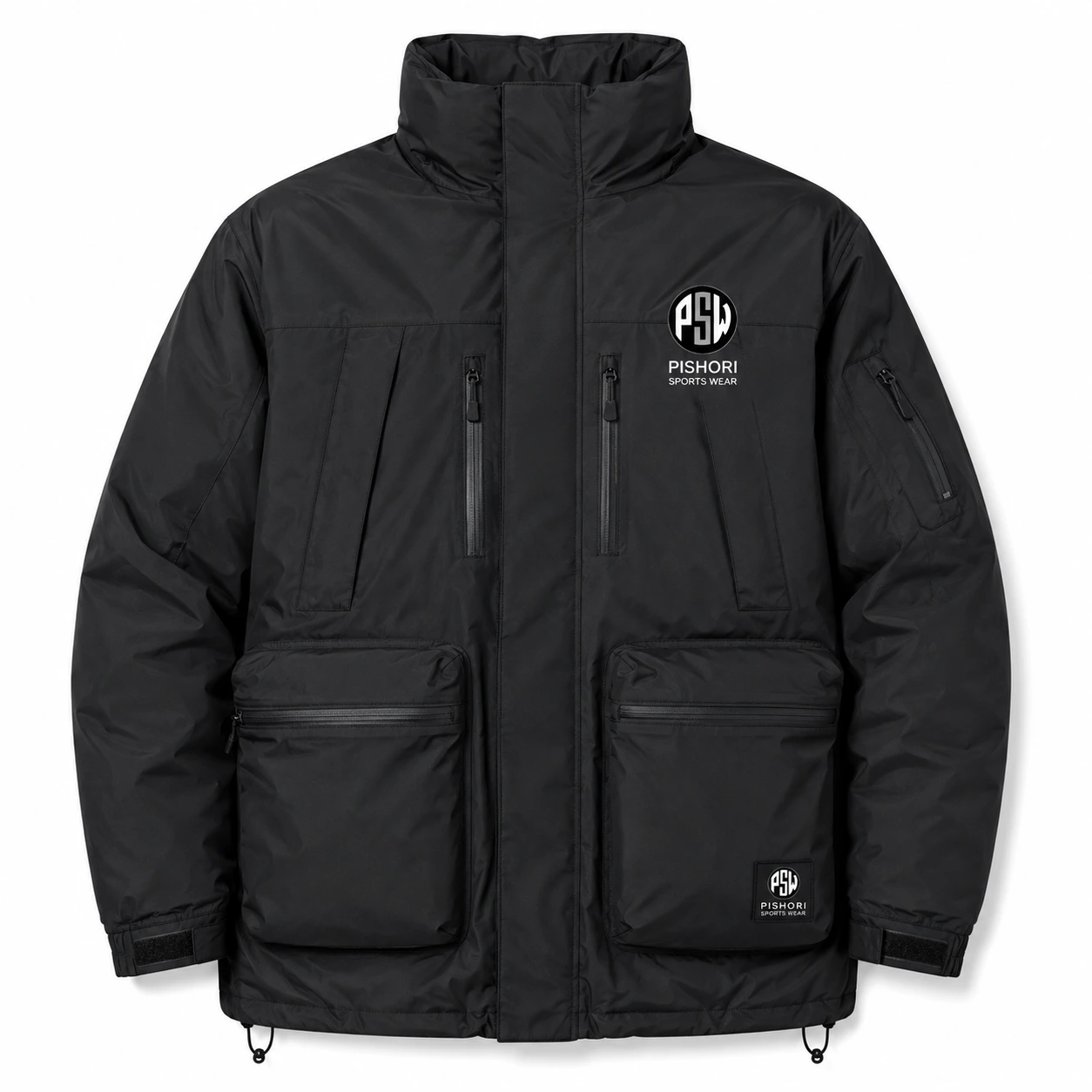 Custom Coach Jackets - Quilted Lining with Snap Button Closure