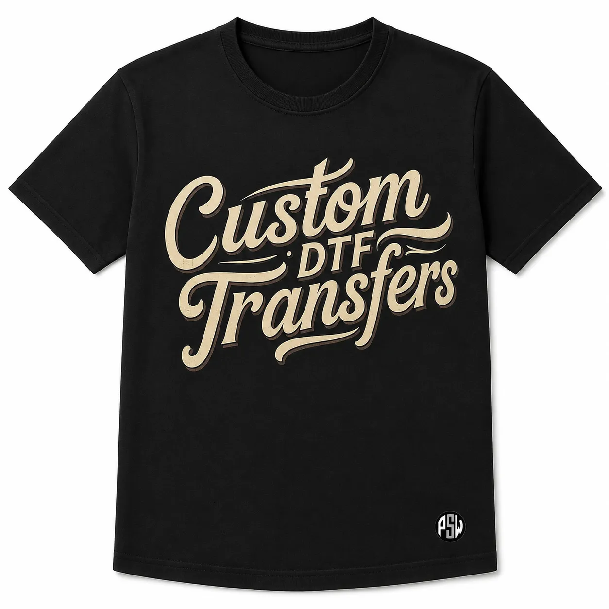 Custom DTF Print T-Shirts